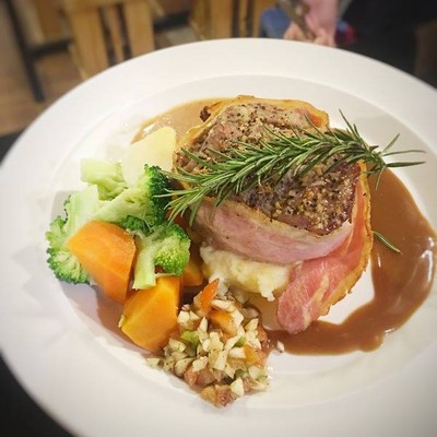 เมนูของร้าน มิสเชลล่า สเต็กเฮาส์ สุราษฎร์ธานี