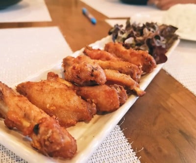 ปีกไก่ทอดเกลือ