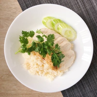 🌈ข้าวมันไก่หม้อหุงข้าว
