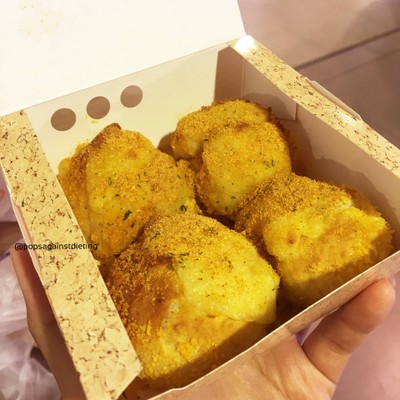 Salted Egg & Cheese Lava Pretzel Pop