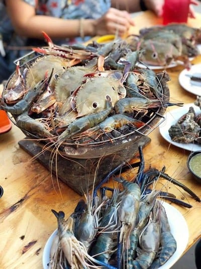 ตั้งเตาซีฟู้ด ตลาดหลังเดอะมอลล์โคราช