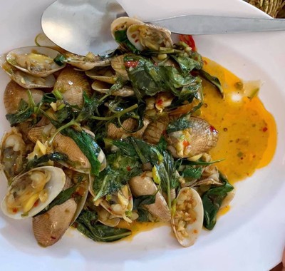 วิธีทำ หอยลายผัดน้ำพริกเผา วิธีทำ หอยลายผัดน้ำพริกเผา