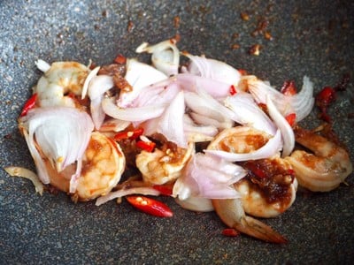 วิธีทำ สะตอผัดกะปิกุ้งสด