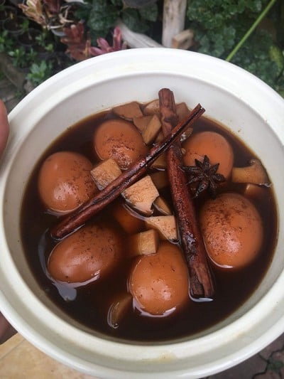 วิธีทำ ไข่พะโล้เห็ดออรินจิ