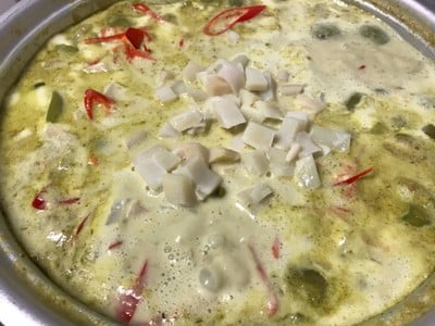 วิธีทำ แกงเขียวหวานสามสหาย วิธีทำ แกงเขียวหวานสามสหาย