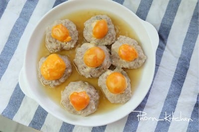 วิธีทำ หมูสับนึ่งไข่เค็ม วิธีทำ หมูสับนึ่งไข่เค็ม