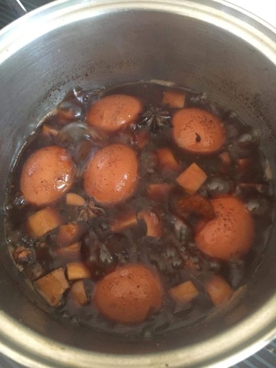 วิธีทำ ไข่พะโล้เห็ดออรินจิ
