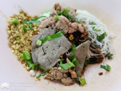 เมนูของร้าน ก๋วยเตี๋ยวเรืออยุธยาแยกเกษตร