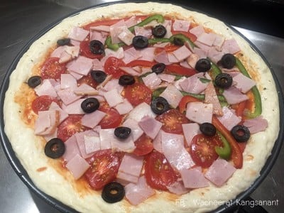 วิธีทำ Homemade Pizza 