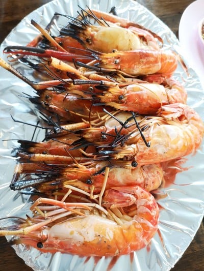 กุ้งแม่น้ำเผา