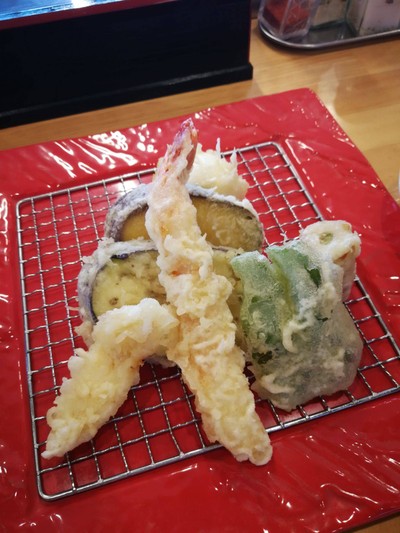 assorted tempura