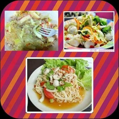 ประเภทยำเราก็มี รสชาติจัดๆสั่งได้ตามใจ