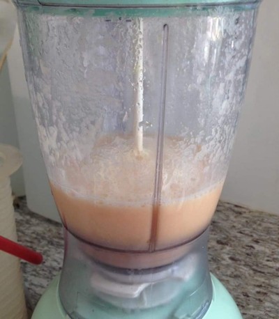 วิธีทำ ไอศกรีมแคนตาลูปเชอร์เบท