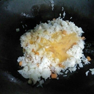 วิธีทำ ข้าวผัดปูอัด