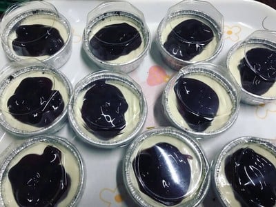 บลูเบอร์รี่ครีมชีสพาย 🍇