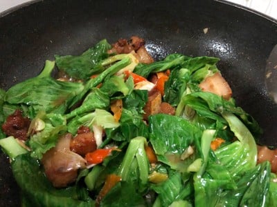 วิธีทำ ผัดแขนงหมูสามชั้น