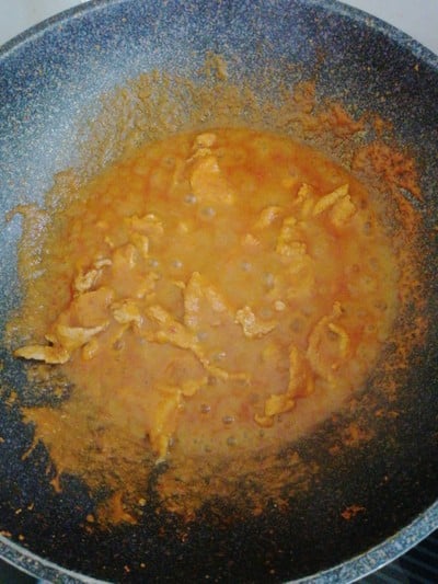 วิธีทำ หน่อไม้ฝรั่งผัดพริกแกง