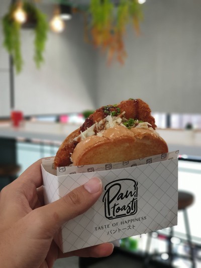 Giant Tonkatsu Toast