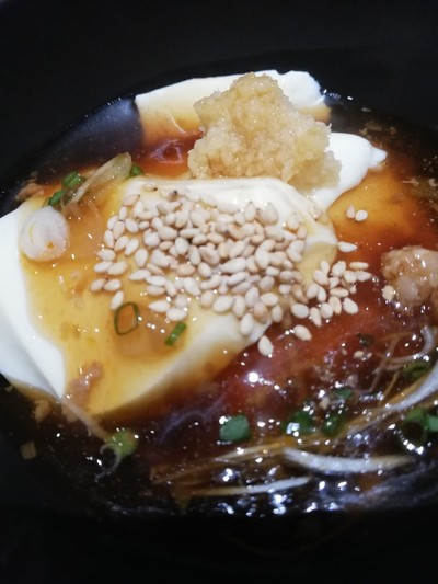 Soft Tofu Pot with Mabo Sauce ราคา 160 บาท+