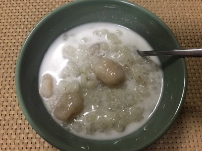 Sticky Rice with Longan and Barley