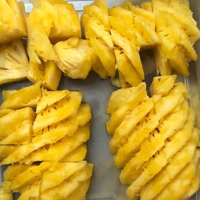 วิธีทำ สับปะรดนมสดปั่น