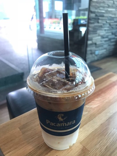 ลาเต้เย็น