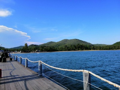 บรรยากาศ ท่าเรือลมพระยา เกาะเต่า