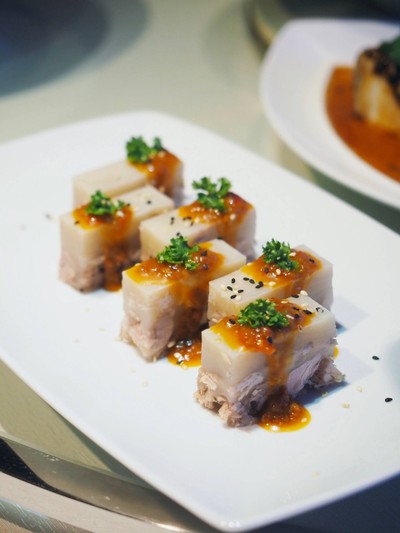 ขาหมูเย็นกับพริกเสฉวน