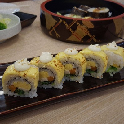 cheese roll sushi