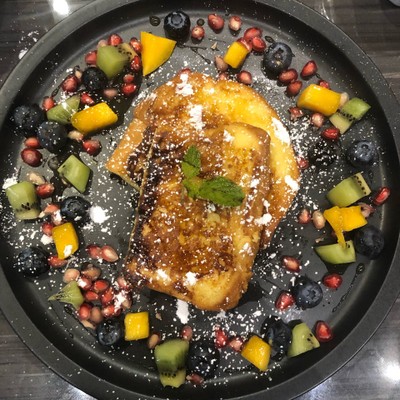 Raspberry French Toast By Chef Toon