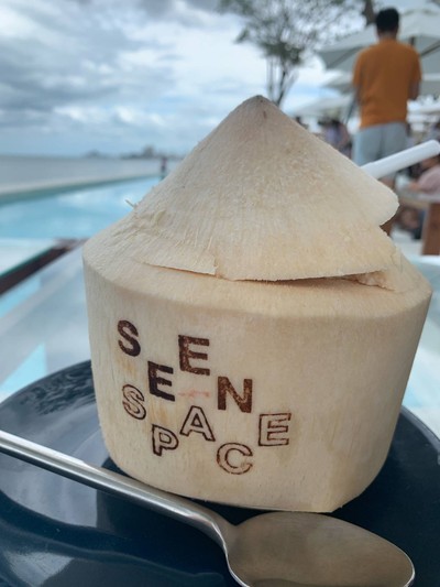 น้ำมะพร้าวปั่น