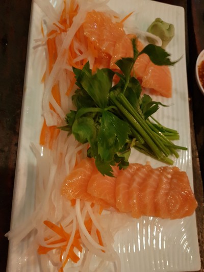 Salmon Sashimi