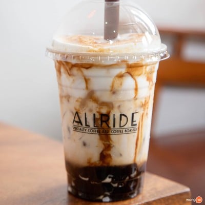 เมนูของร้าน ALLRIDE - coffee roaster ALLRIDE - ปตท.เพชรทรงธรรมปิโตรเลียม