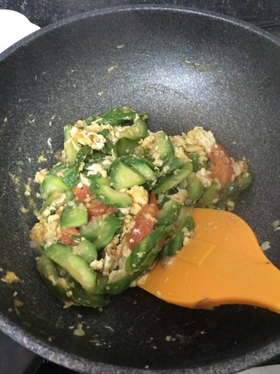 วิธีทำ บวบผัดไข่ วิธีทำ บวบผัดไข่