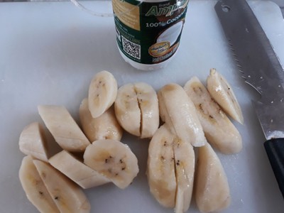 วิธีทำ กล้วยบวดชีน้ำกะทิ