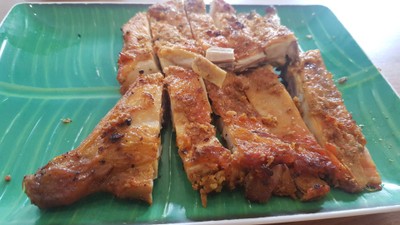 ไก่ครึ่งตัว