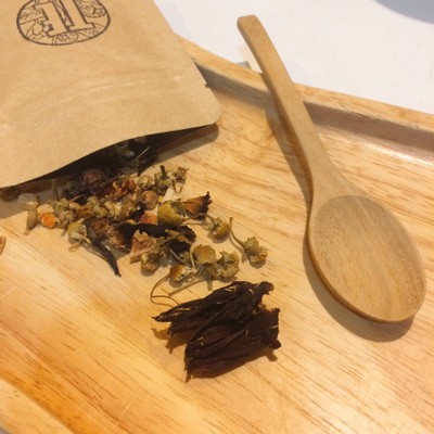 วิธีทำ ชาคาโมมายด์มะตูม