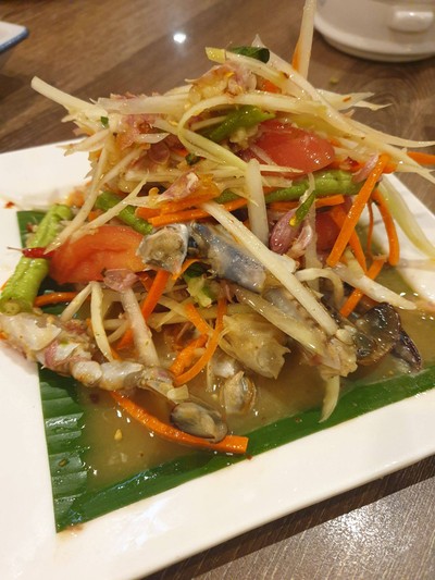 ส้มตำปูม้า