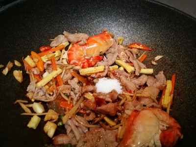 วิธีทำ สปาเก็ตตี้ขี้เมาหมูกุ้ง