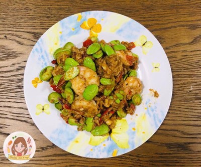 สะตอผัดกะปิกุ้งสด