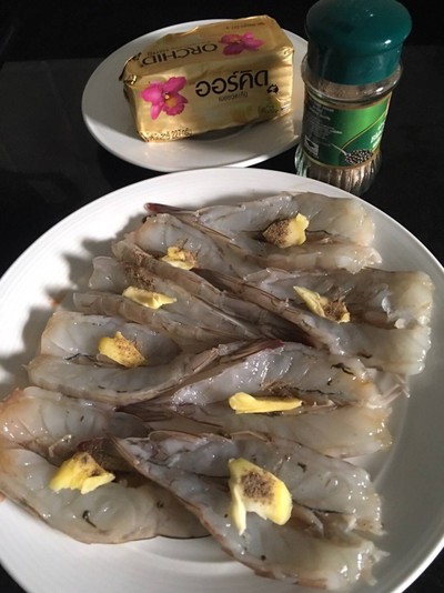วิธีทำ กุ้งอบเนย