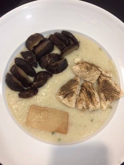 โจ๊กไก่เป๋าฮื้อเห็ดหอม