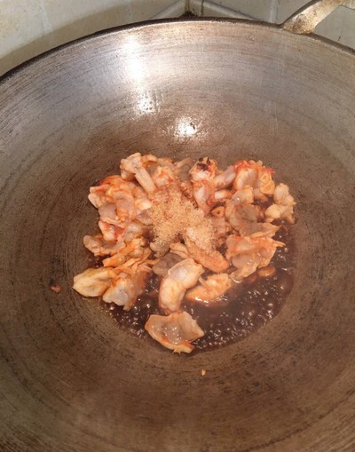 วิธีทำ บวบผัดกุ้ง