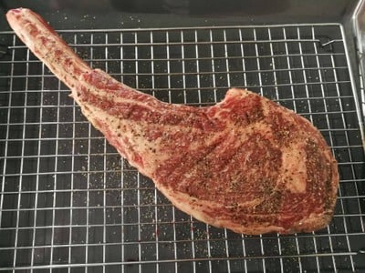 วิธีทำ Reverse Sear Tomahawk