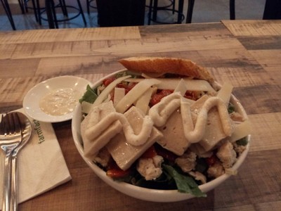 Caesar Salad เพิ่มเต้าหู้