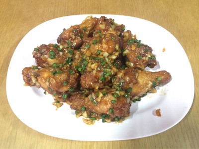 ไก่ทอดซอสบาร์บีคิว