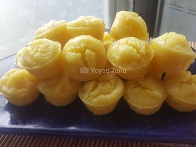 ขนมถ้วยฟูน้ำตาลมะพร้าว