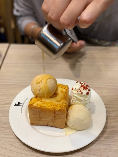 Salted egg Toast##1
