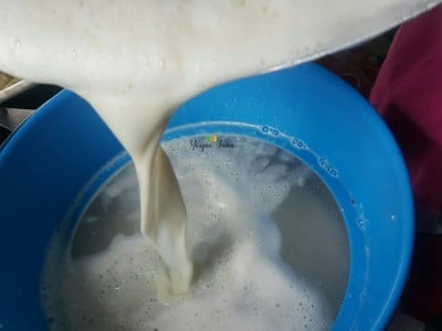 วิธีทำ น้ำเต้าหู้ น้ำนมถั่วเหลือง