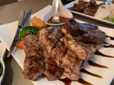 เนื้อย่างรวม